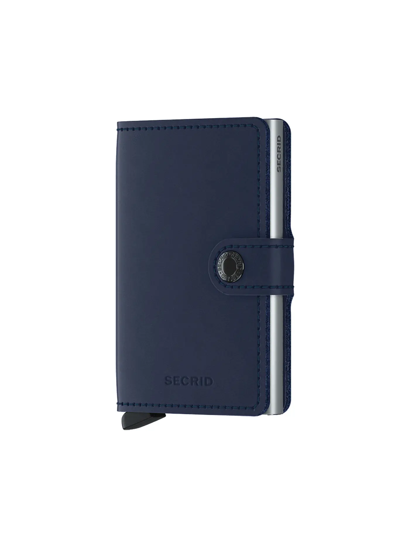 SECRID | Geldbörse - Miniwallet Original Mini Dark Brown | dunkelblau